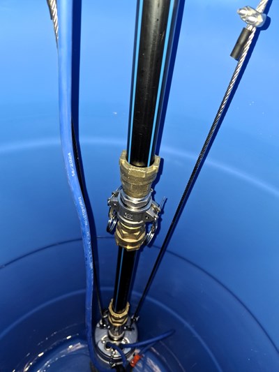 Groupe de surpression avec pompe immergée